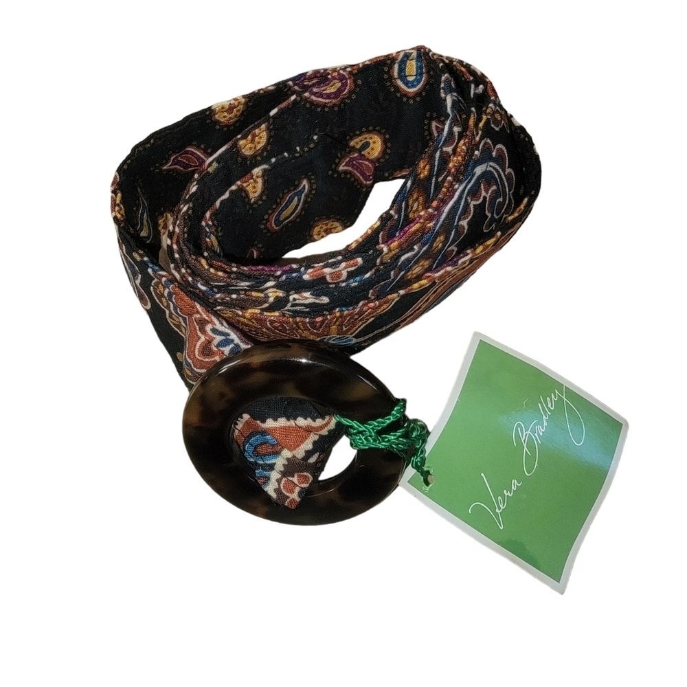 Vera Bradley Nwt Kensington brown retired belt one size